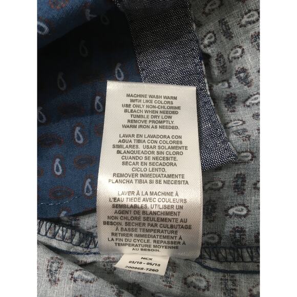 Ben Sherman Original Size Small 8 Short Sleeve Button Up Collared Boys Shirt - Picture 7 of 7